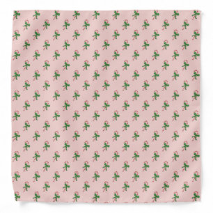 Candy Cane Pattern Bandana