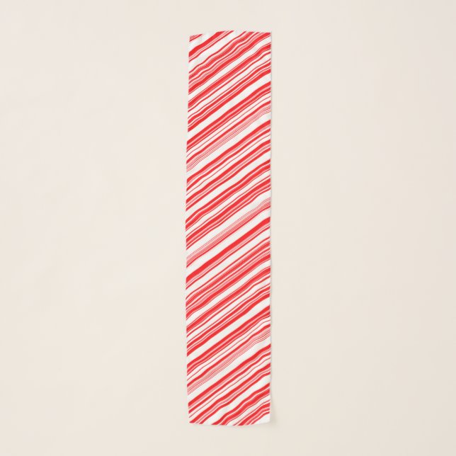 Candy Cane Peppermint 4Lucas Scarf (Front)