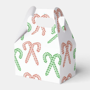 Candy cane/peppermint favor boxes