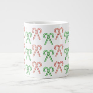 Candy cane/peppermint  giant coffee mug