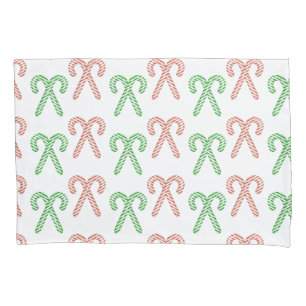 Candy cane/peppermint pillow case