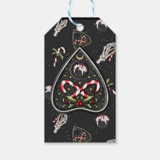 Candy Cane Planchette Gift Tags