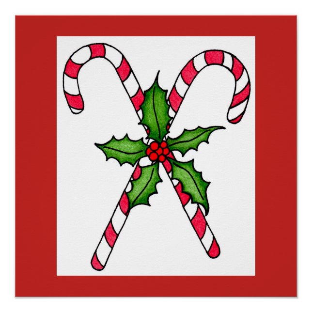 Candy Cane Print (Front)