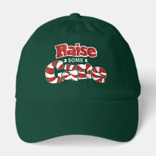 Candy Cane Puns Christmas Holiday Novelty Gift Hat