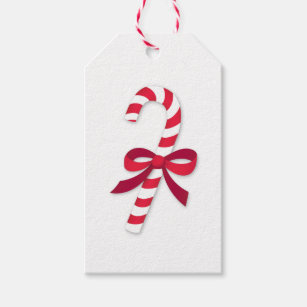 Christmas Candy Canes Gift Tags Gift Enclosures Zazzle