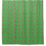 Candy Cane Shower Curtain