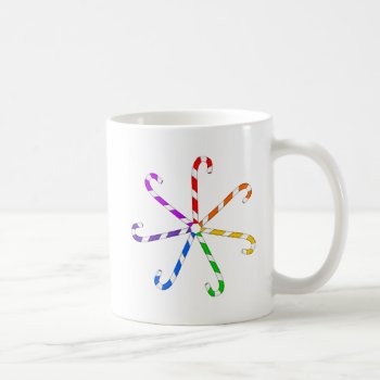 Candy Cane Spiral Coffee Mug by HolidaysShoppe at Zazzle