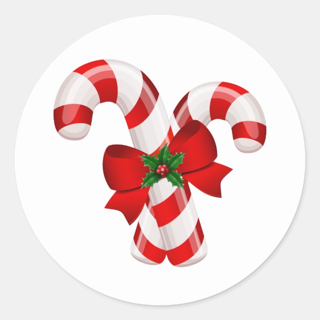 Candy Cane Stickers (Front)
