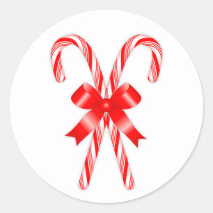 Candy Cane Stickers
