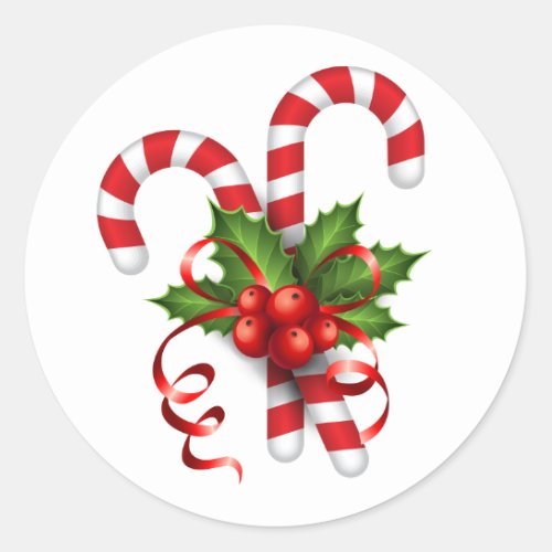 Candy Cane Stickers