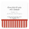 Candy Cane Strip Food Labels