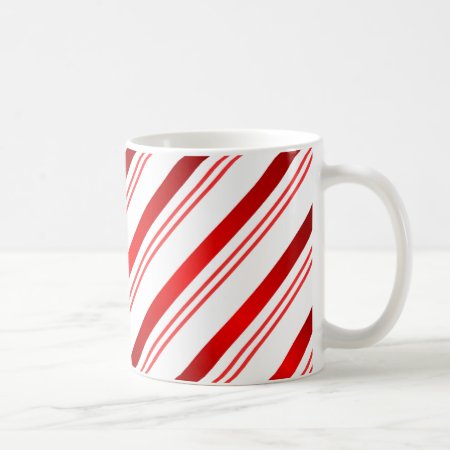 Candy Cane Stripe Coffee Mug