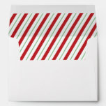 Candy Cane Stripe Envelopes