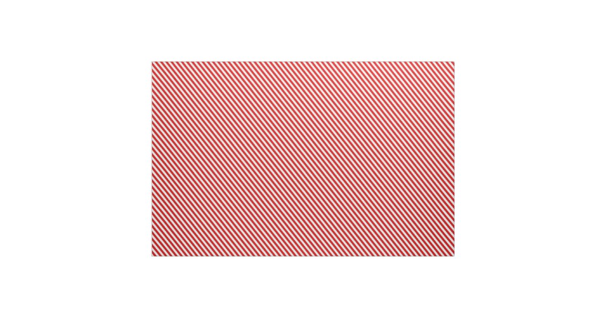 Candy Cane Stripe Fabric | Zazzle