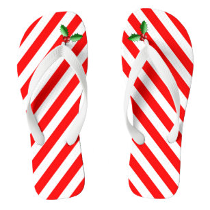 candy cane slippers