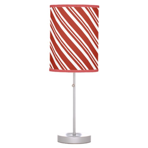 Candy Cane Stripe Lamp