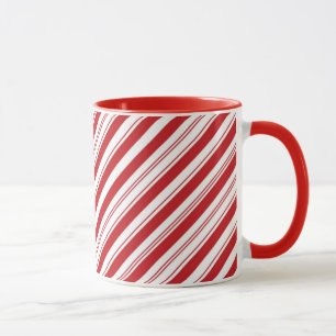 Candy Cane Striped Mug