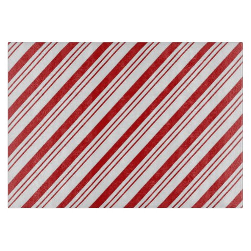 Candy Cane Stripes Cutting Board