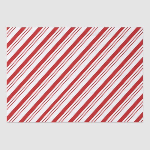 Candy Cane Stripes Tissue Paper
