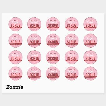 Candy Cane Sugar Scrub Labels Custom Mason Jar | Zazzle