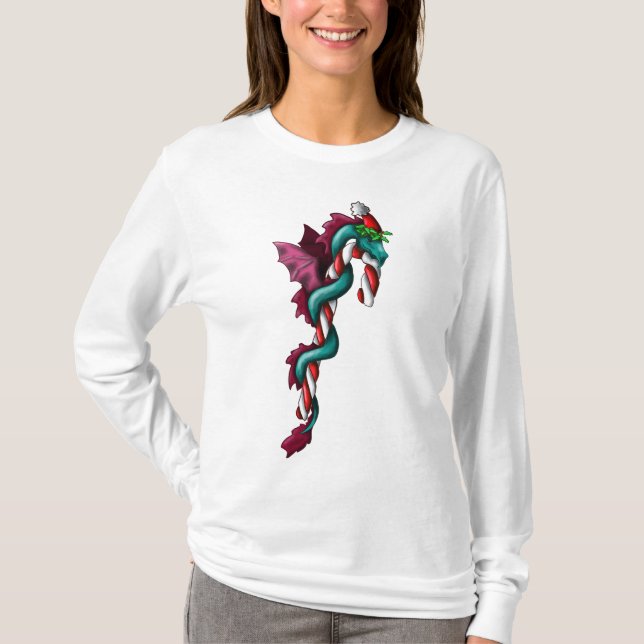 Candy Cane Thief  T-Shirt (Front)