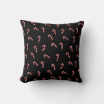 Candy Cane Throw Pillow