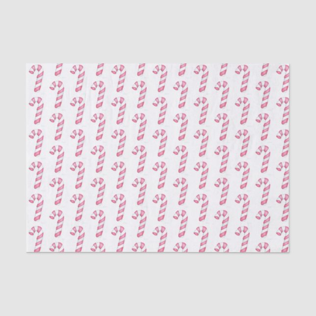 Candy Cane Tissue Paper (Front)