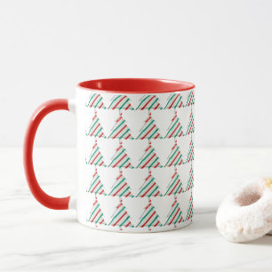 Candy Cane Tree Mug