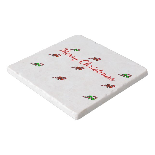 Candy Cane  Trivet (Corner)