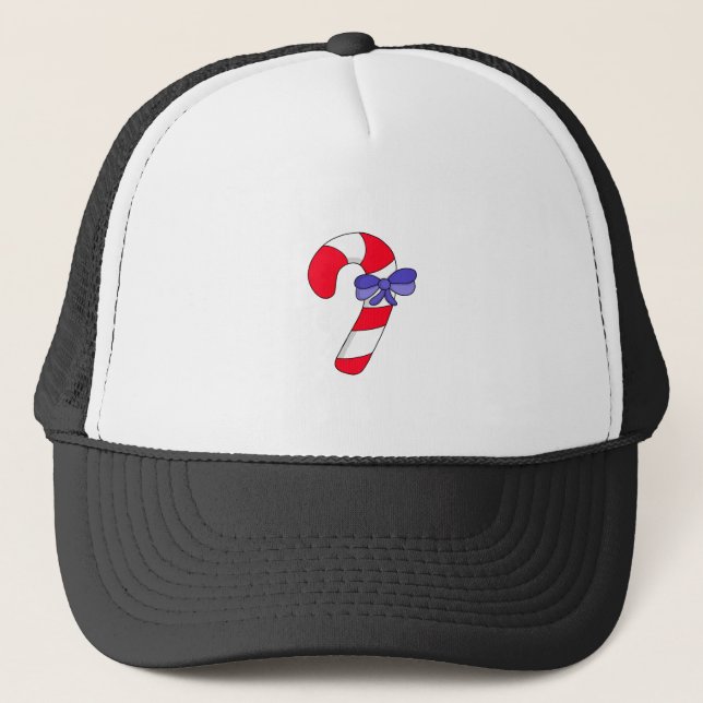 Candy cane trucker hat (Front)