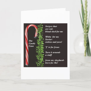 Candy Cane True Meaning Holiday Card