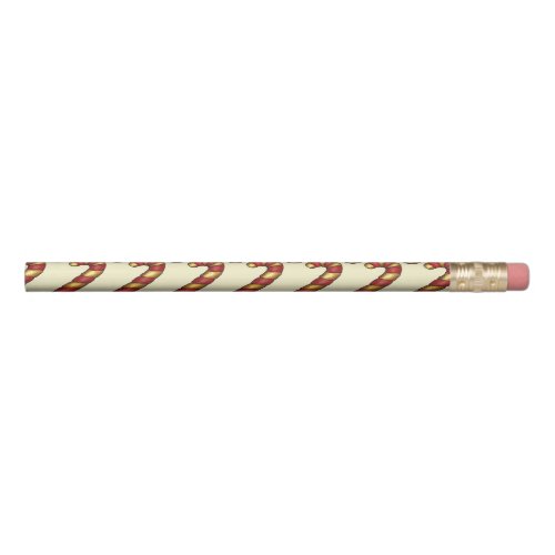 Candy Cane Twist Christmas Cookie Holiday Baking Pencil