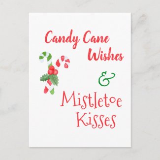 Candy Cane Wishes & Mistletoe Kisses Christmas