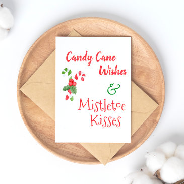 Candy Cane Wishes & Mistletoe Kisses Christmas