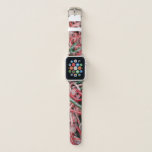 Candy Canes and Peppermints Christmas Holiday Apple Watch Band