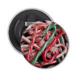 Candy Canes and Peppermints Christmas Holiday Bottle Opener