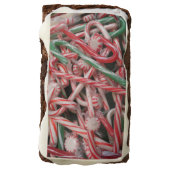 Candy Canes and Peppermints Christmas Holiday Brownie (Rotated)