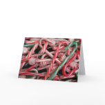 Candy Canes and Peppermints Christmas Holiday Card