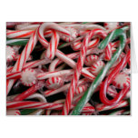 Candy Canes and Peppermints Christmas Holiday Card