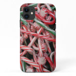 Candy Canes and Peppermints Christmas Holiday iPhone 11 Case