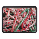 Candy Canes and Peppermints Christmas Holiday Hitch Cover