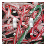 Candy Canes and Peppermints Christmas Holiday Light Switch Cover