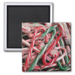Candy Canes and Peppermints Christmas Holiday Magnet