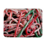 Candy Canes and Peppermints Christmas Holiday Magnet