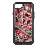 Candy Canes and Peppermints Christmas Holiday OtterBox Commuter iPhone SE/8/7 Case