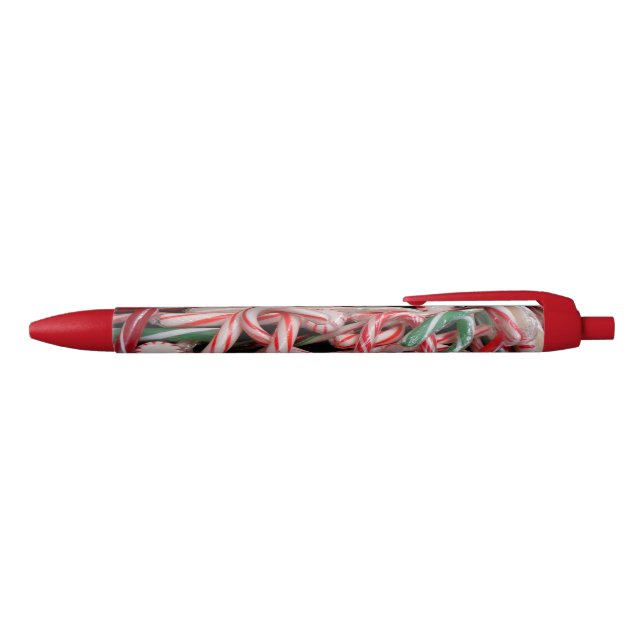 Candy Canes and Peppermints Christmas Holiday Pen (Top)