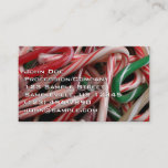 Candy Canes Business Card