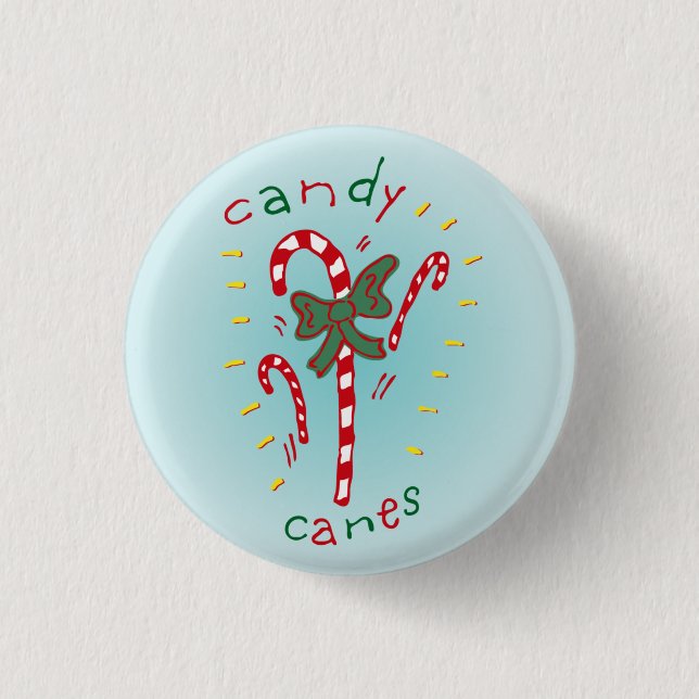 Candy Canes Button (Front)