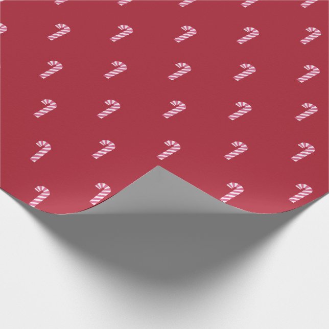 Candy Canes by Primary.com Wrapping Paper (Corner)