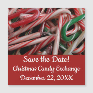 Candy Canes Christmas Holiday White Green and Red